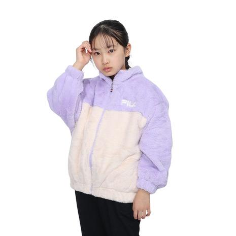 ネット　４，５ｍ×３，８ｍ FILA（フィラ） （キッズ）ジュニア ボア ジャケット 144703-LAV