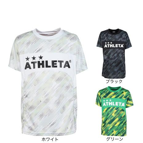 ATHLETA アスレタ プラシャツ　160 アスレタ グリッド起毛TRシャツ ATHLETA プラクティスシャツ