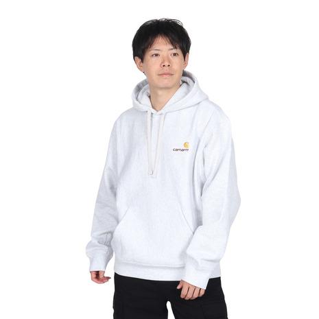 【Carhartt】フーデッド アメリカン スクリプト スウェットシャツ　M カーハート（CARHARTT）（メンズ）フーデッド アメリカン スクリプト
