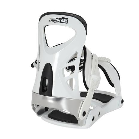 2B1（2B1）（メンズ、レディース）スノーボードビンディング WHT