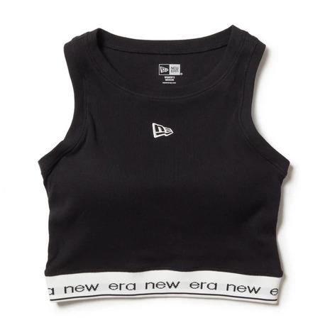 レディース ワイド リブ タンクトップ NEW ERA（ニューエラ） （レディース）クロップド リブ タンクトップ