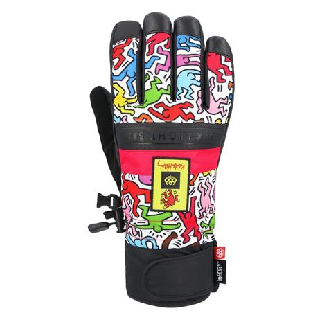 686(686)五指グローブ RECON GLOVE M2WGLV108-KEITH HARING MULTI(Men’s) 686（シックスエイトシックス） 686（686）（メンズ）五指グローブ