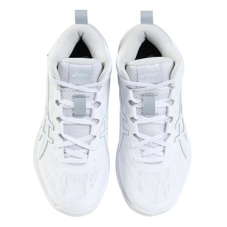 美品asics バスケットボールシューズ GELHOOPV17EXTRAWIDE アシックス（ASICS）（メンズ、レディース）バスケットシューズ