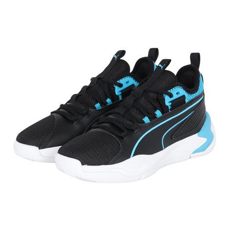 【新品未使用】プーマ　バスケ　シューズ PUMA（プーマ） （キッズ）ジュニア バスケットシューズ バッシュ