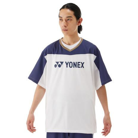 YONEX（ヨネックス） （メンズ、レディース）テニスウェア ユニ半袖V