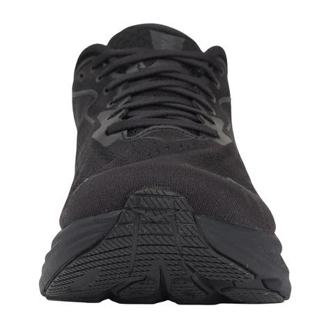 ホカ（HOKA）（メンズ）ランニングシューズ ジョギングシューズ クリフトン 10 ワイド ブラック 1162032-BBLC スニーカー ラン ウォーク 超軽量 クッション性の画像