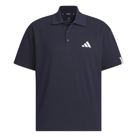 adidas 1972年ロゴ ポロシャツ ネイビー adidas 1972年ロゴ ポロシャツ ネイビー