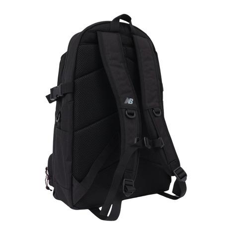 【New Balance】 ブラックリュック New Balance ニューバランス リュック 通学 ボックス型 30
