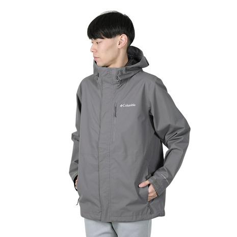 5525G 防水ジャケット グレー　Mサイズ Columbia（コロンビア） （メンズ）アウター ハイクバウンド2