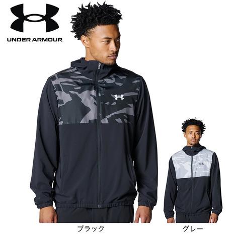 アンダーアーマー(UNDER ARMOUR)野球ウェア ウーブン フルジップ フーディド ジャケット 6007975 001(… UNDER ARMOUR（アンダーアーマー） （メンズ）野球ウェア ウーブン