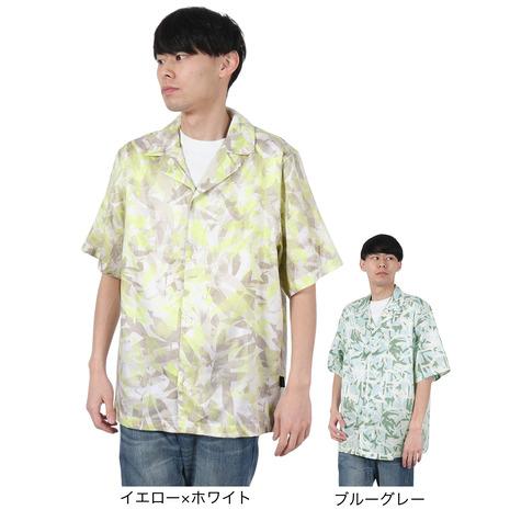 ⭐️新品　Oakley 半袖シャツワンピース　グレー迷彩　M＊QG OAKLEY（オークリー） （メンズ）Printed 半袖シャツ FOA406860