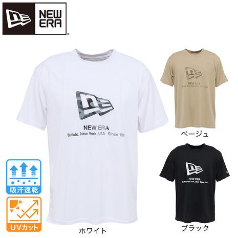 NEW ERA（ニューエラ） （メンズ、レディース）テック 半袖Tシャツ