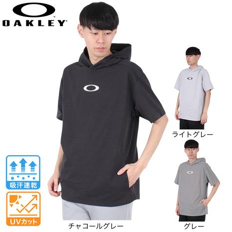 OAKLEY（オークリー） （メンズ）Enhance LT フリース 半袖フーディー