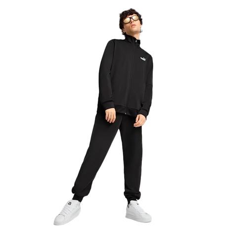 PUMA（プーマ） （メンズ）ESS ポリ スーツ 上下セット 687648 01 BLK