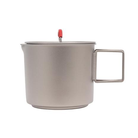 エバニュー（EVERNEW） クッカー キャンプ アウトドア ソロ Ti Mug pot 500 Stove set ECA538_2
