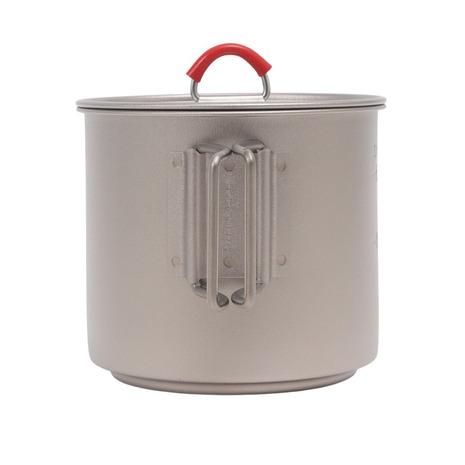 エバニュー（EVERNEW） クッカー キャンプ アウトドア ソロ Ti Mug pot 500 Stove set ECA538_3