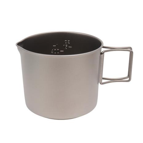 エバニュー（EVERNEW） クッカー キャンプ アウトドア ソロ Ti Mug pot 500 Stove set ECA538_7