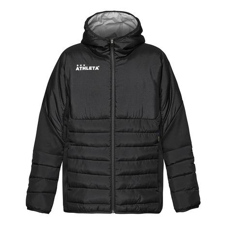 アスレタ(ATHLETA)サッカー フットサルウェア 中綿ウォームジャケット25f 4165N BLK(Men’s) ATHLETA（アスレタ） （メンズ）サッカー フットサルウェア 中綿