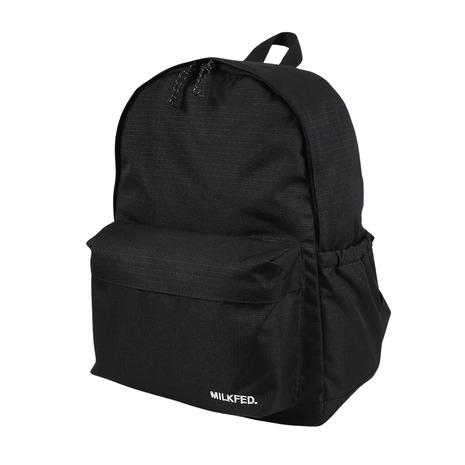 ミルクフェド(MILKFED.)DAILY デイパック 103251053008-BLACK(Lady’s) ミルクフェド（MILKFED.）（レディース）DAILY デイパック