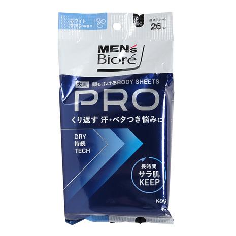 Kao（花王） （メンズ）冷却シート ビオレ 顔もふけるボディシート PRO