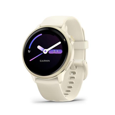【enman 】GARMIN デジタル腕時計 ホワイト vívomove Luxe | スマートウォッチ | Garmin 日本