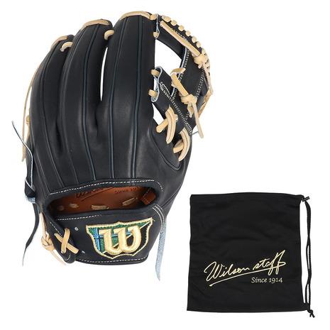 【極美品】Wilson Staff DUAL 硬式 内野手用 グラブ 日本製 Wilson（ウイルソン） （メンズ）硬式用グラブ 内野手用 野球グローブ