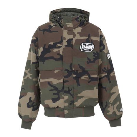 X LARGE エクストララージ フード付きジャケット カモ柄 エクストラ