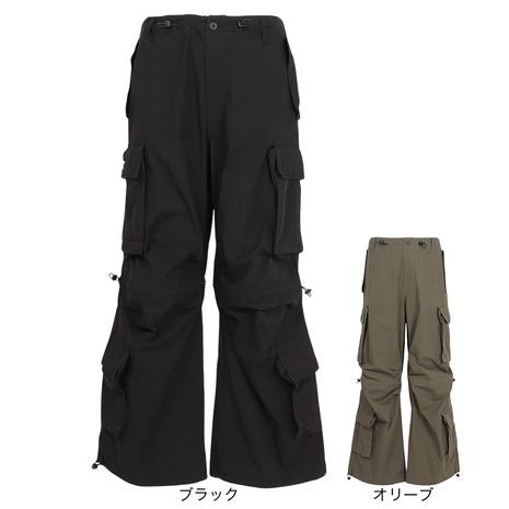 エクストララージ(XLARGE)カーゴ ワイドパンツ 101253031008-BLACK(Men’s) XLARGE（エクストラ ラージ） エクストララージ（XLARGE）（メンズ