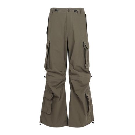 エクストララージ(XLARGE)カーゴ ワイドパンツ 101253031008-OLIVE(Men’s) XLARGE（エクストラ ラージ） エクストララージ（XLARGE）（メンズ