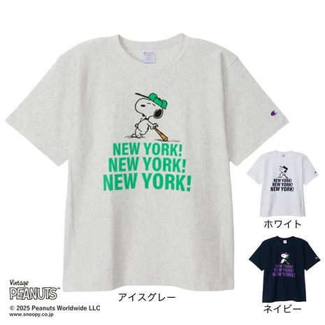 チャンピオン-ヘリテイジ(CHAMPION-HERITAGE)リバースウィーブ 半袖Tシャツ PEANUTS C3-B352 … Champion（チャンピオン） チャンピオン-ヘリテイジ（CHAMPION