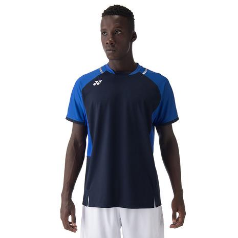 YONEX テニスウェア ネイビー ホワイト YONEX（ヨネックス） （メンズ）テニスウェア メンズユニシャツ 10633