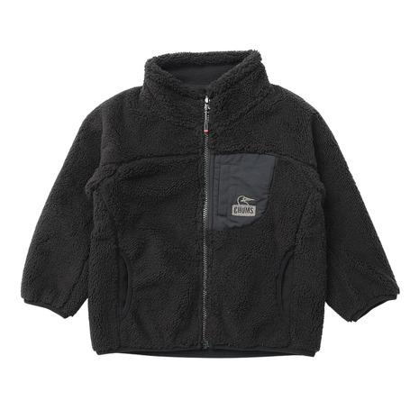 ももクロ　チャムス CHUMS コラボ　 フリース　ブラック　Lサイズ CHUMS（チャムス） CHUMS x ももいろクローバーZ ももクロ 佐々木彩夏