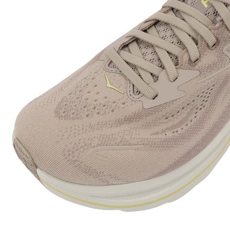 HOKAクリフトン9 27cm ベージュ HOKA CLIFTON 9 ウィート / シフティングサンド 24SS-I（ホカ