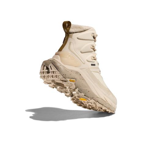 ホカ（HOKA）（レディース）ハイキングシューズ カハ 2 フロスト ゴアテックス アイボリー 1155195-OKS ブーツ アウトドアの画像