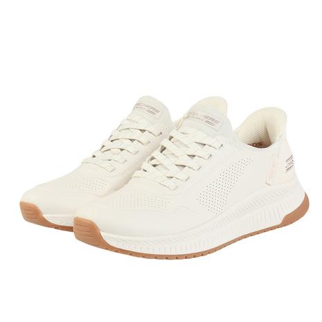 【24.5㎝】　【新品未使用】　スケッチャーズ　スリップインズ　ホワイト SKECHERS（スケッチャーズ） （レディース）カジュアルシューズ