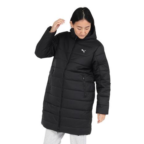 プーマ(PUMA)ESS フーデッド パデッド パーカー 690930 01 BLK(Lady’s) PUMA（プーマ） （レディース）ESS フーデッド パデッド パーカー