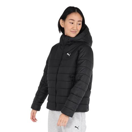 PUMA（プーマ） （レディース）ESS フーデッド パデッド ジャケット