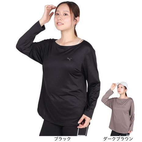 PUMA（プーマ） （レディース）トレーニング スタジオ 長袖Tシャツ