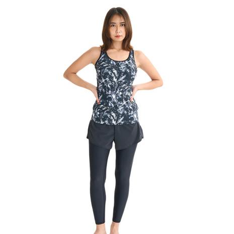 roxy レディース　フィットネス水着　タンクトップ　黒　L ROXY（ロキシー） （レディース）フィットネス水着 レディース 水泳