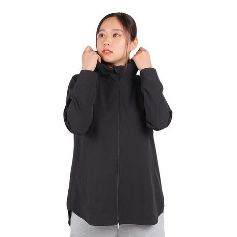 ダンスキン(DANSKIN)エッセンシャルフィットロングジャケット DA322103 K DANSKIN（ダンスキン） （レディース）エッセンシャルフィットロング