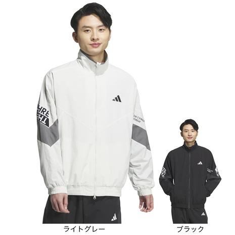 アディダス adidas ウインドブレーカー ジャケット メンズ ワーディングパック ルーズフィット メッシュ裏地付き ウーブンジャケット KA1263 WM005 adidas（アディダス） （メンズ）ワーディングパック ルーズフィット