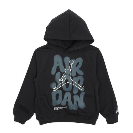 NIKE JORDANのスウェットパーカー 新品 NIKE AIR JORDAN 上下セットアップ 115cm グレー ナイキ エア