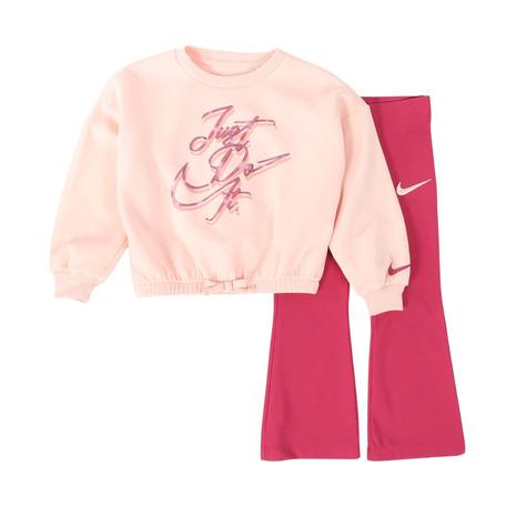 NIKE（ナイキ） （キッズ）ガールズ SWOOSH スウェット レギンス 2点