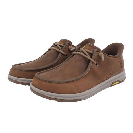 MTG Style SMART ブラウン　美品　最安値 SKECHERS（スケッチャーズ） （メンズ）カジュアルシューズ スリップ