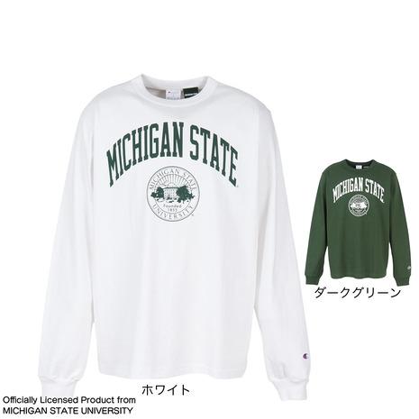 チャンピオン-ヘリテイジ(CHAMPION-HERITAGE)USA T1011 長袖Tシャツ Michigan State … Champion（チャンピオン） チャンピオン-ヘリテイジ（CHAMPION