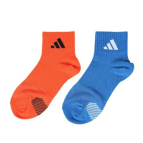 adidas アディダス（adidas）（キッズ）ソックス 靴下 2足組 SS