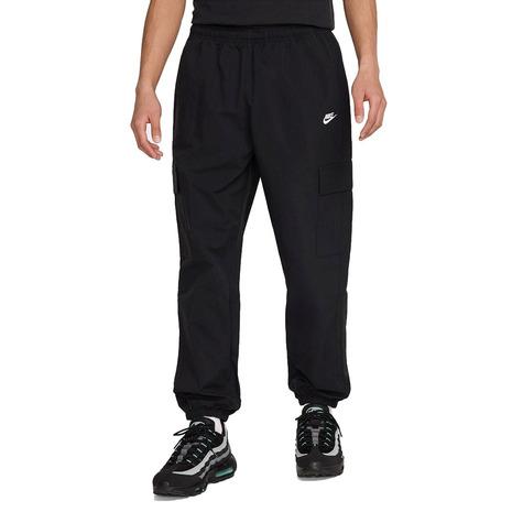 【新品タグ付】NIKE ナイキ ハイウエスト　ウーブン カーゴパンツ　S 黒 NIKE（ナイキ） （メンズ）クラブ ウーブン カーゴ パンツ HJ1991-010