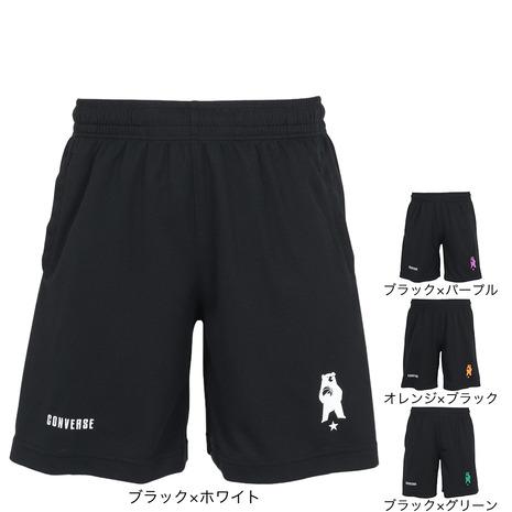 SAPEUR バスケットボールパンツ Mサイズ ブラック/ホワイト CONVERSE（コンバース） （メンズ、レディース）バスケットボール