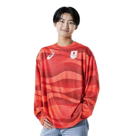ASICS（アシックス） （メンズ、レディース）TEAM JAPAN応援長袖シャツ