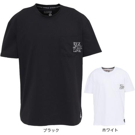 ライズ ライズ（RYZ）（メンズ）ポケット TECK 半袖Tシャツ
